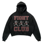 Black Fight Club 'Running Man' Hoodie