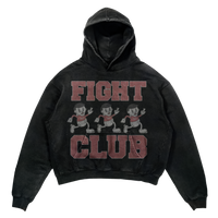 Black Fight Club 'Running Man' Hoodie